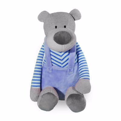 Gepersonaliseerde kraamcadeaus; Persoonlijke beer geborduurd met naam of tekst