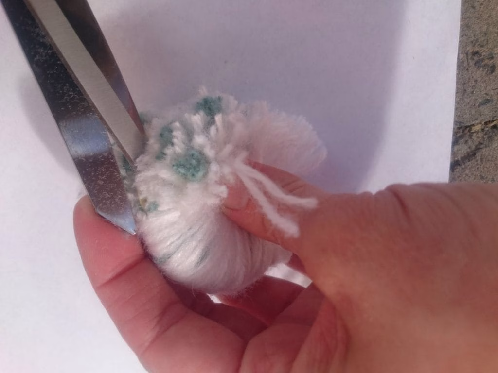 Paasversiering DIY: paas pompoms maken