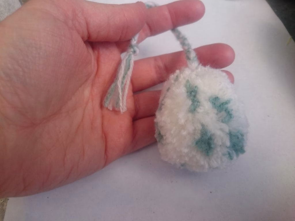 Paasversiering DIY: paas pompom