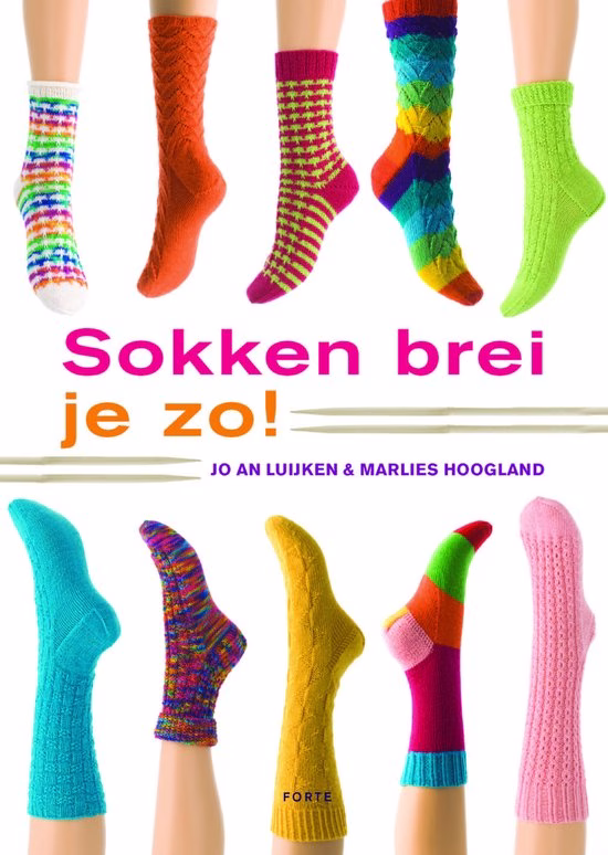 Sokken brei je zo! - Jo An Luijken & Marlies Hoogland - Top 10 breiboeken