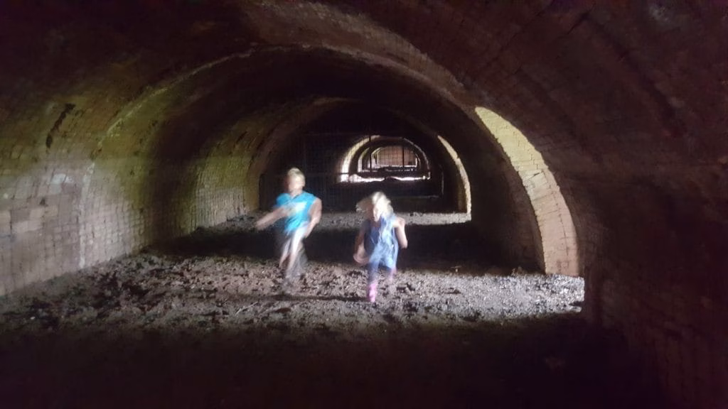 In de steenfabriek Blauwe Kamer
