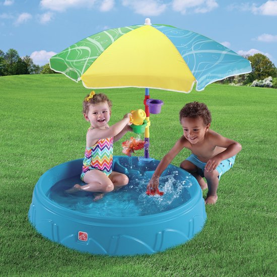 Step2 Play & Shade kinderzwembad; Ook te gebruiken als zandbak