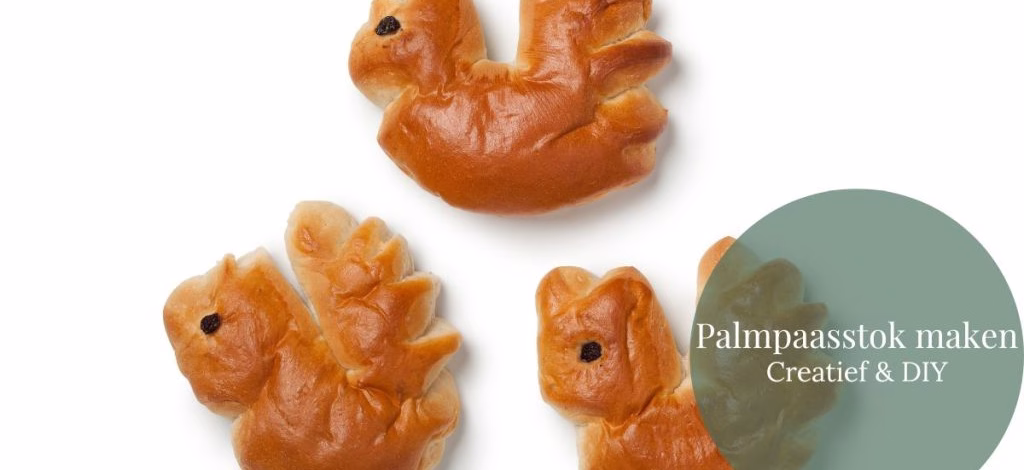 Palmpaasstok maken + recept broodhaantje - Creatief & DIY - GeraRaakt.nl