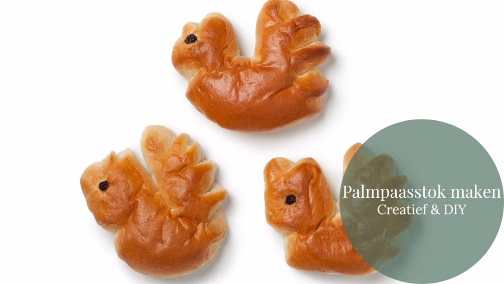 Palmpaasstok maken + recept broodhaantje - Creatief & DIY - GeraRaakt.nl