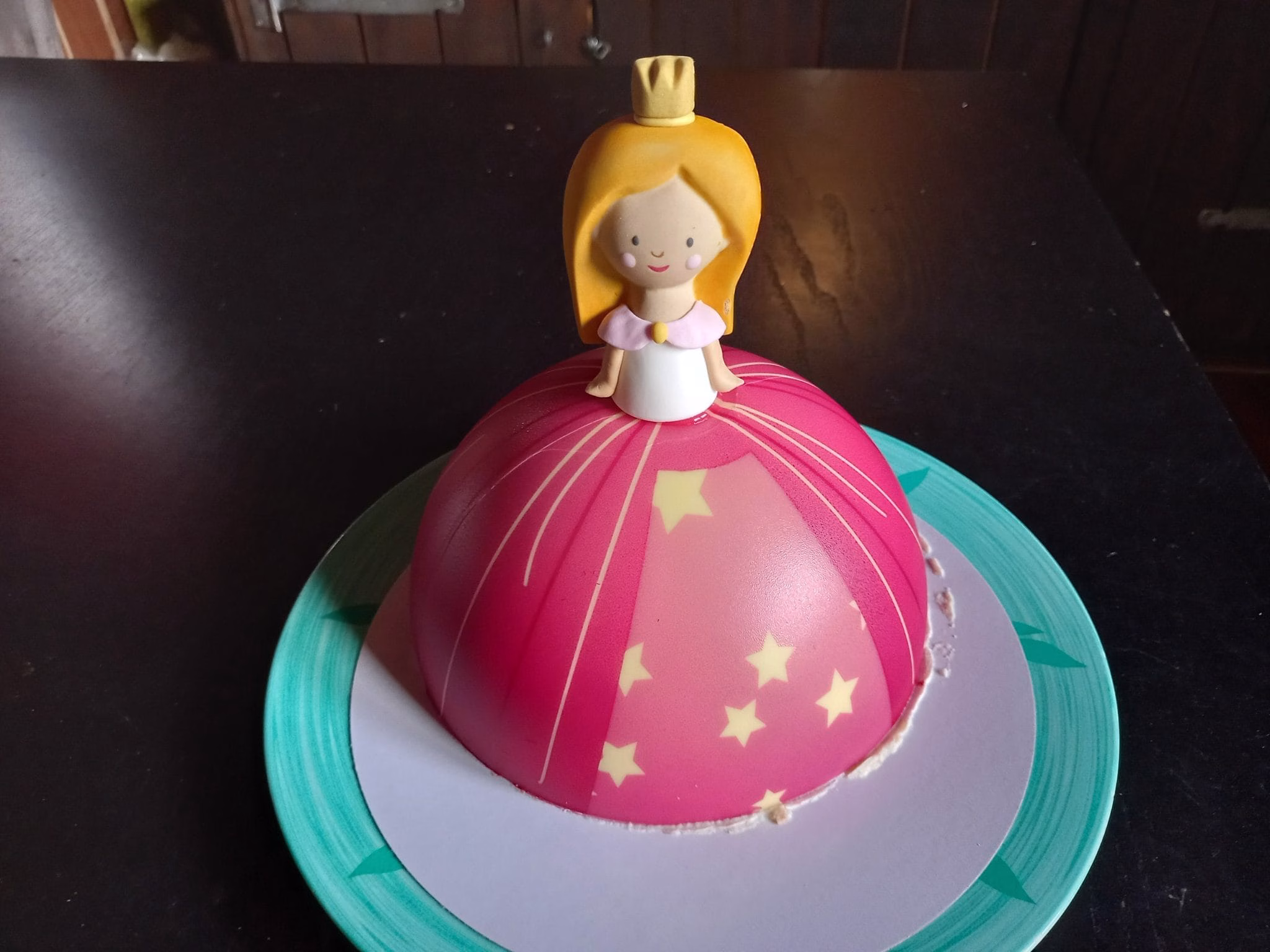 Prinsesboltaart Hema review, roze prinsessen verjaardagstaart