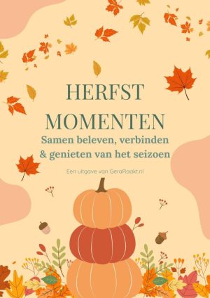 Gratis printable thema herfst - Verbinding, activiteiten en gespreksstarters