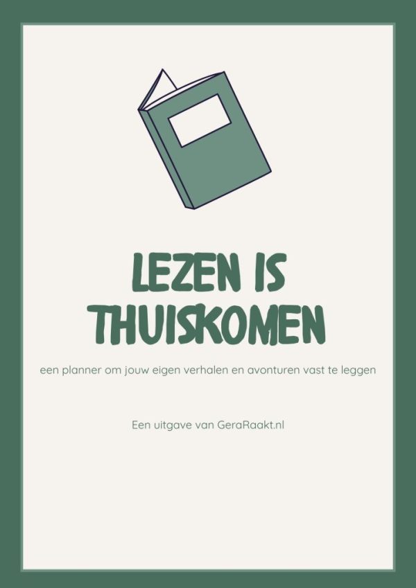 Gratis printable boekenplanner voor kinderen