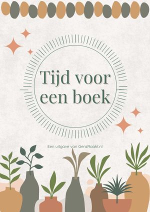 Gratis printable Boekenplanner voor volwassenen