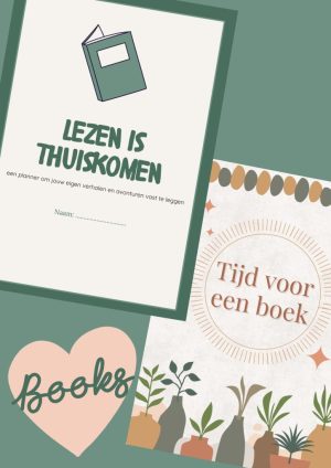 Boekenplanner voor kinderen en volwassenen - GeraRaakt.nl