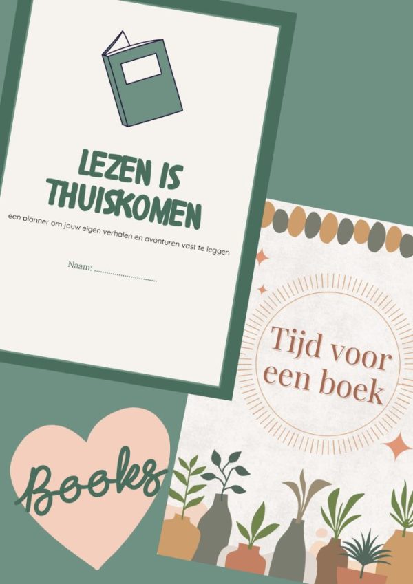 Boekenplanner voor kinderen en volwassenen - GeraRaakt.nl