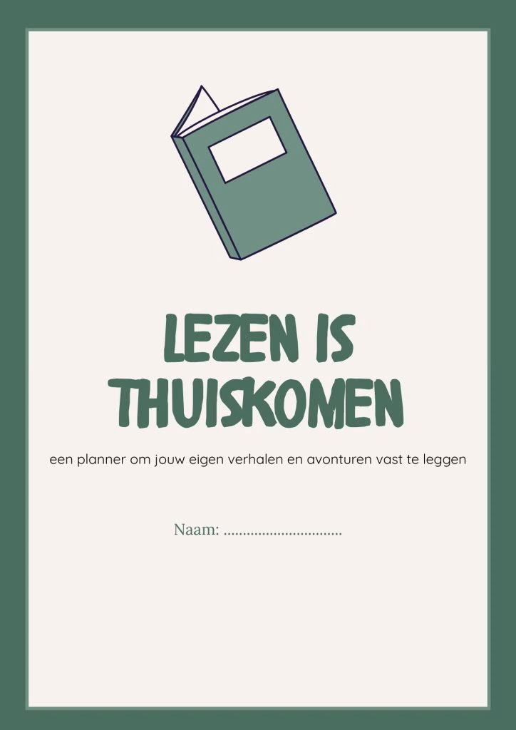 Gratis printable - Boekenplanner voor volwassenen én kinderen