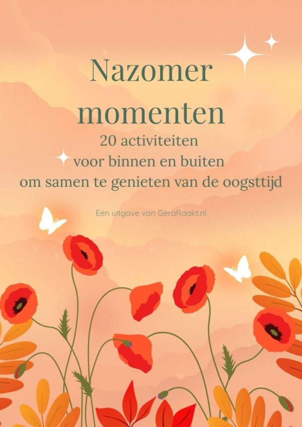 Gratis printable Nazomer momenten boekje - Seizoenen & Feestdagen - GeraRaakt.nl