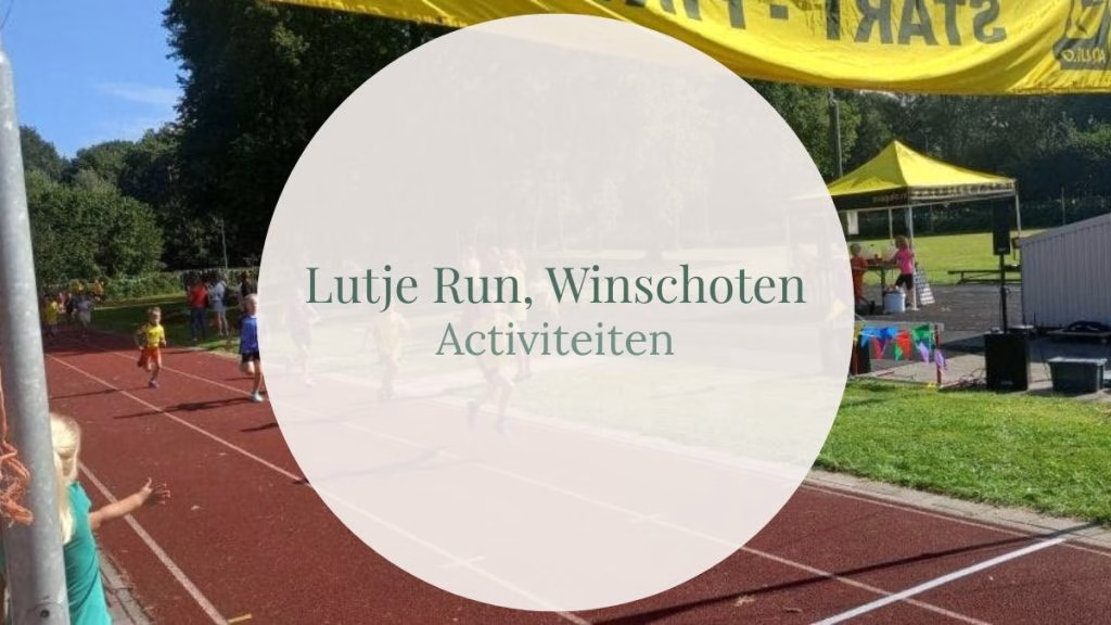 Lutje Run - Hardloopwedstrijd voor kinderen in Winschoten