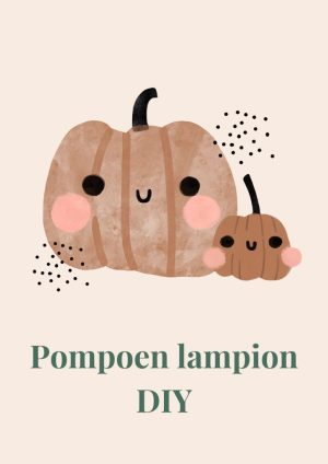 Gratis printable - Pompoen lampion maken - Herfst, Halloween, Sint Maarten