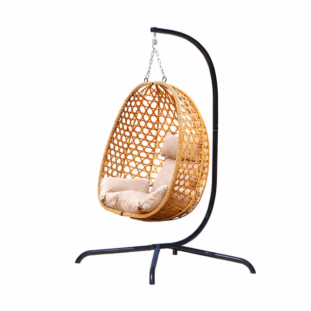 Tuin inspiratie Action 2026: betaalbaar genieten in je tuin - Hangstoel met standaard