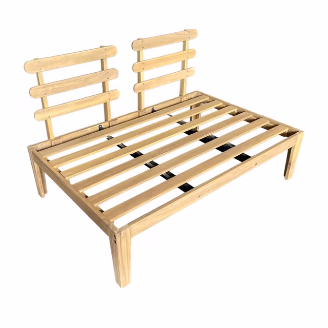 Tuin inspiratie Action 2026: betaalbaar genieten in je tuin - Houten palletbank