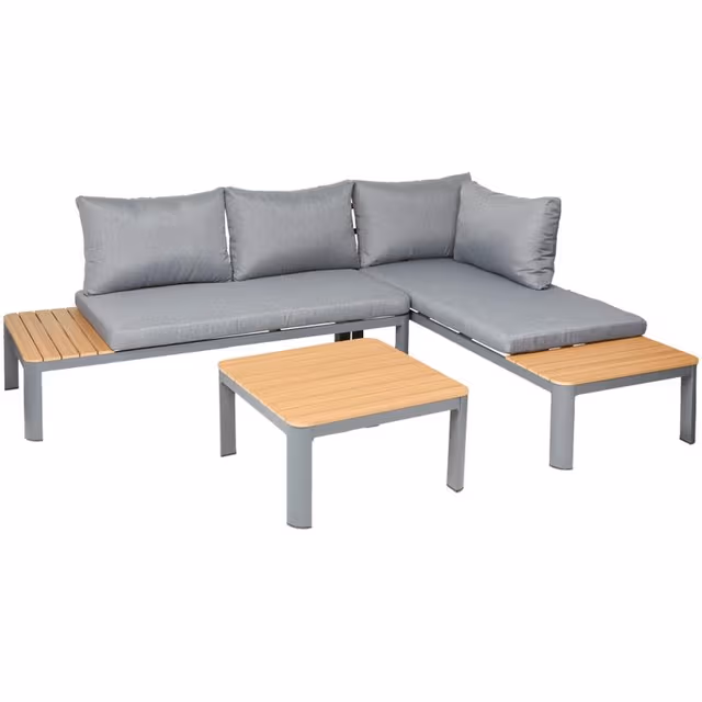 Tuin inspiratie Action 2026: betaalbaar genieten in je tuin - Modulaire loungeset 3-delig