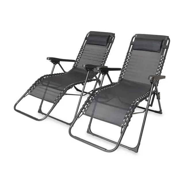 Luxe tuinstoelen set van 2 Action